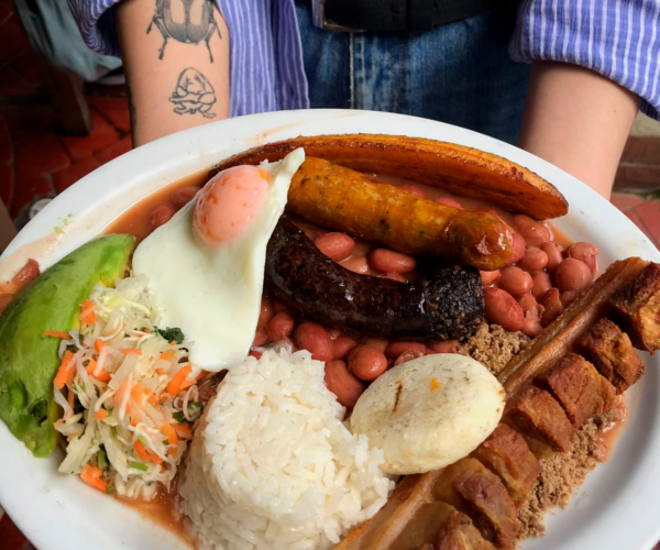 Anatomía de la bandeja paisa